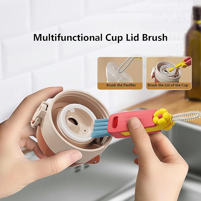 3 in 1 Cup Lid Cleaning Brush - Image 4