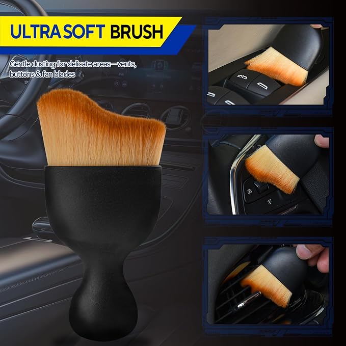 4PCS Car Detailing Brush Kit - Image 7