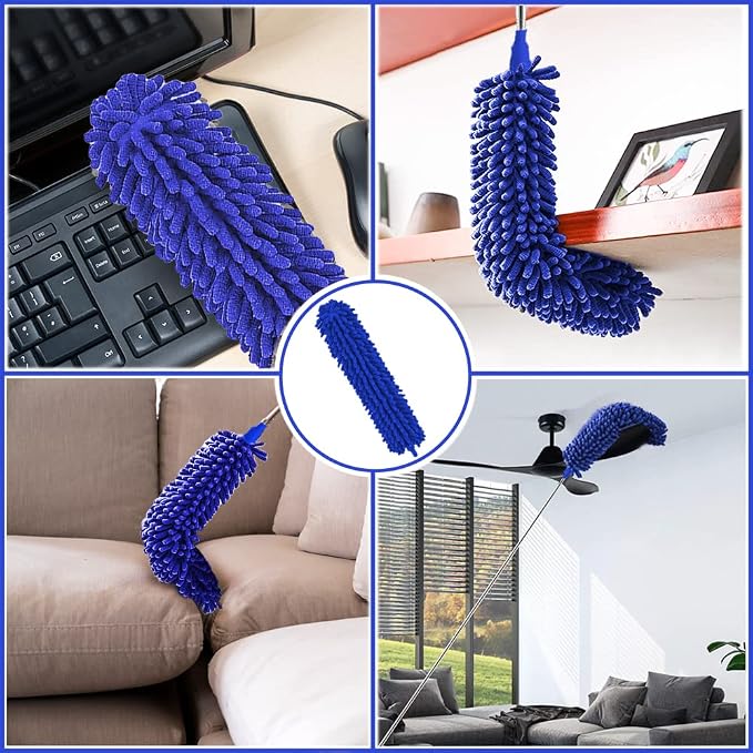 Microfiber Duster, Reusable Bendable Dusters, Washable Lightweight Dusters - Image 4