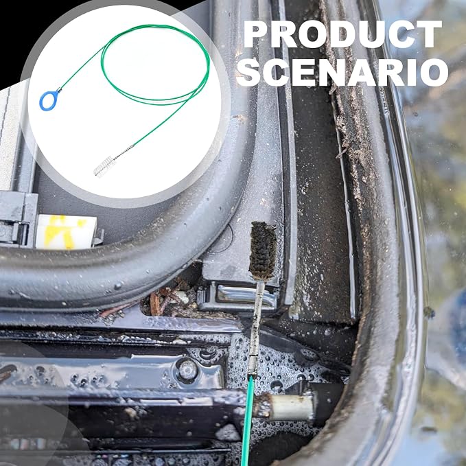 Auto Sunroof Drain Cleaning Tool, Extra Long Tube Cleaning Brush - Image 6