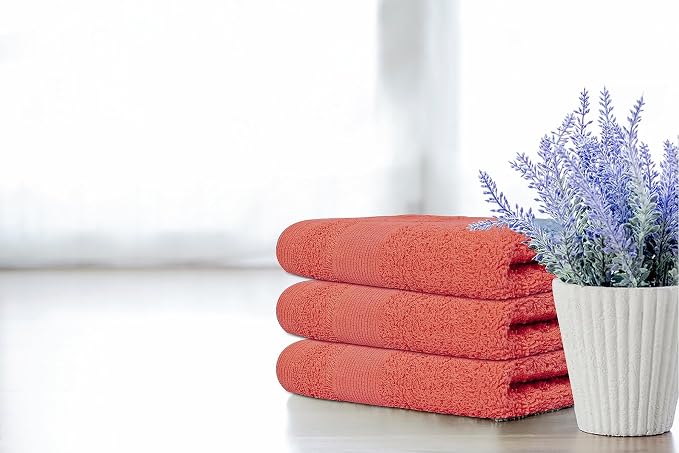 Softolle 100% Cotton Washcloths 24 Pack Soft, Highly Absorbent Washcloth - Image 3