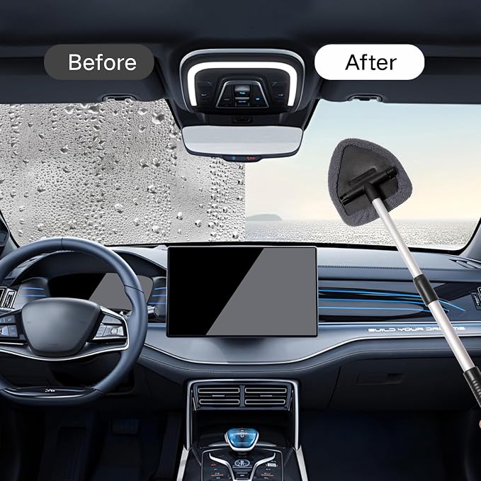 10pcs Windshield Cleaner Tool, Car Window Cleaning Wash Kit - Image 3