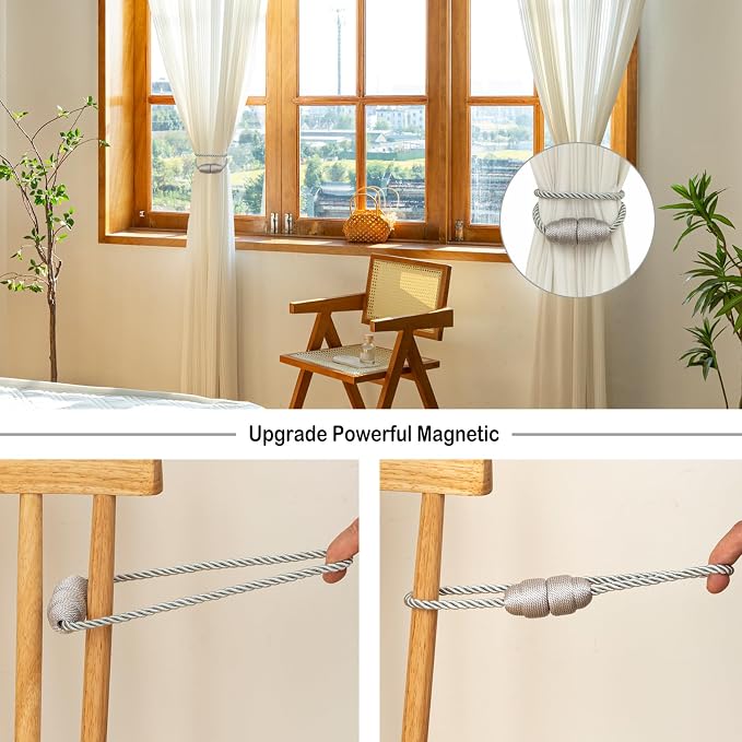 Magnetic Curtain Tiebacks - Image 4