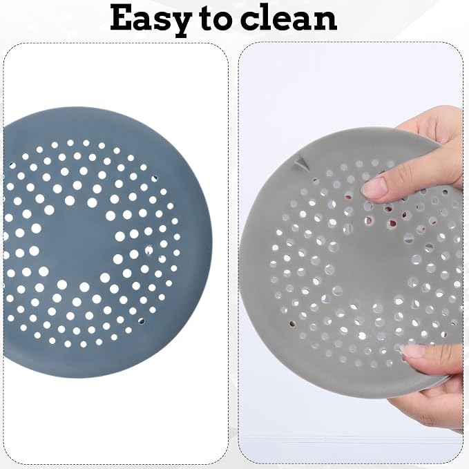 4 Packs Round Hair Drain Catcher, Drain Cover - Image 5