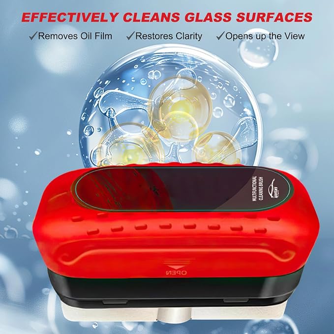 Kubot Automotive Oil Film Cleaning Brush New Glass Coating - Image 2