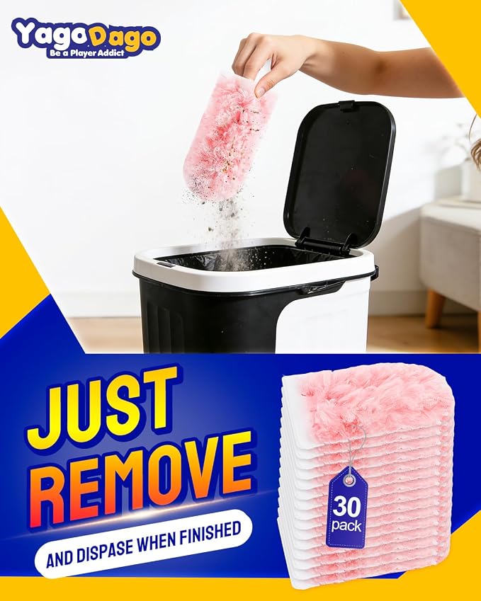 32 Count 360 Duster Refills, Unscented Heavy Duty Dusters Refills - Image 7