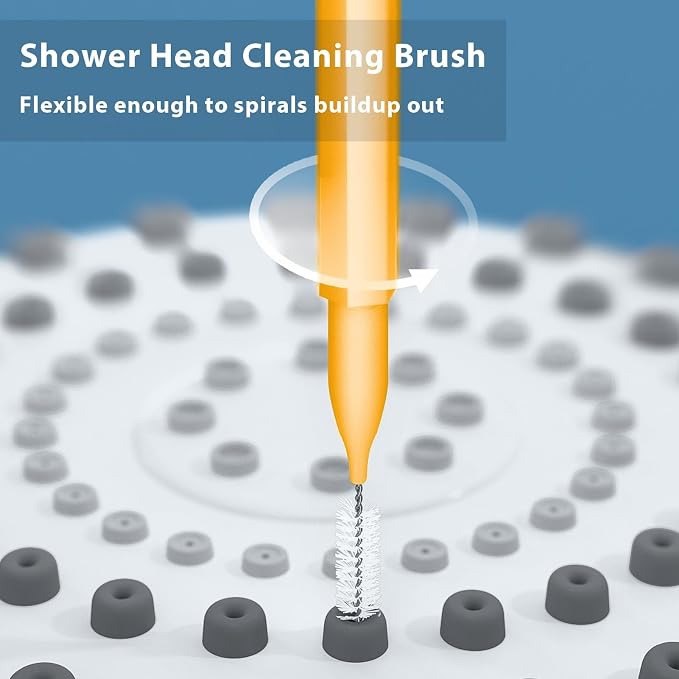 Multiplesize Shower Head Cleaner Tool, Shower Head Cleaning Brushes Small Hole - Image 4