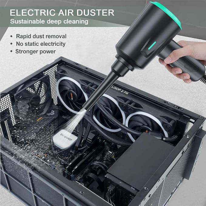 Air Duster - Electric Air Blower - 5.74oz High Power Cleaning - Image 3