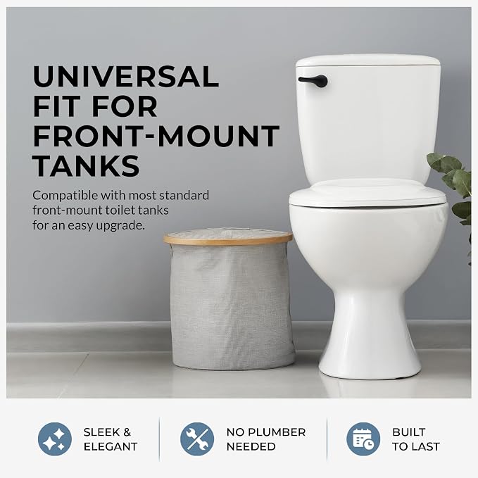 Qualihome Black Toilet Handle - Image 2