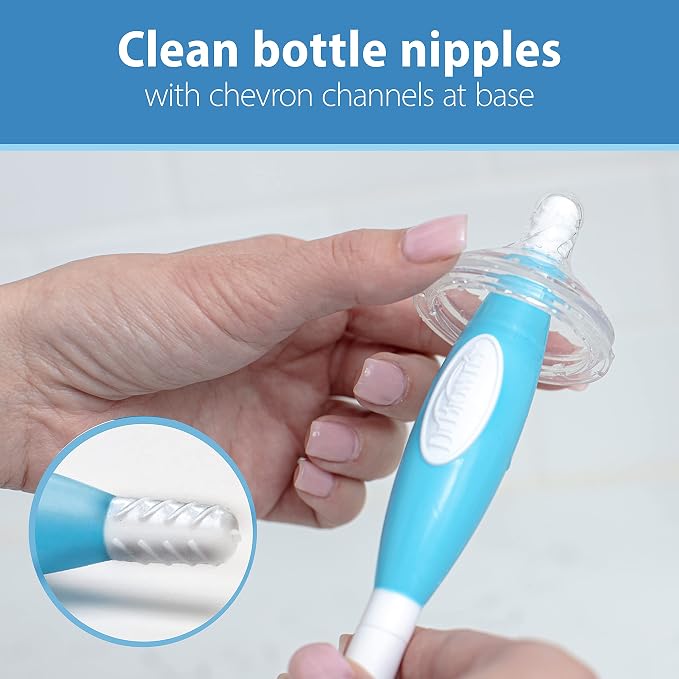 Dr. Brown's Reusable Sponge Baby Bottle Cleaning Brush + Soft Touch and Deluxe - Image 6