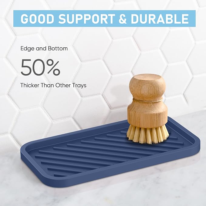 EG-SIPRO Silicone Sink Organizer Tray, 8 Colors, Dishwashing Accessories - Image 5