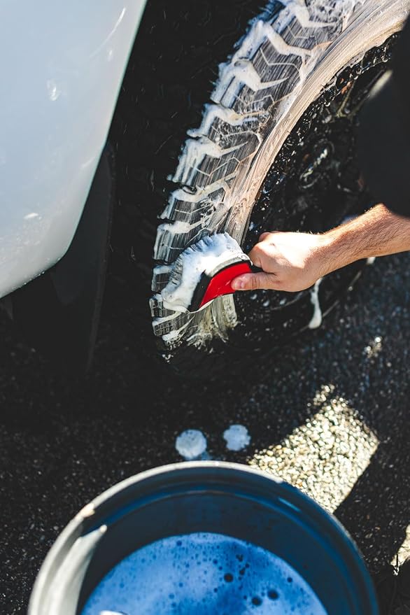 Detail Factory - ProGrip XL Tire Brush - Ergonomic ProGrip Handle - Stiff - Image 6