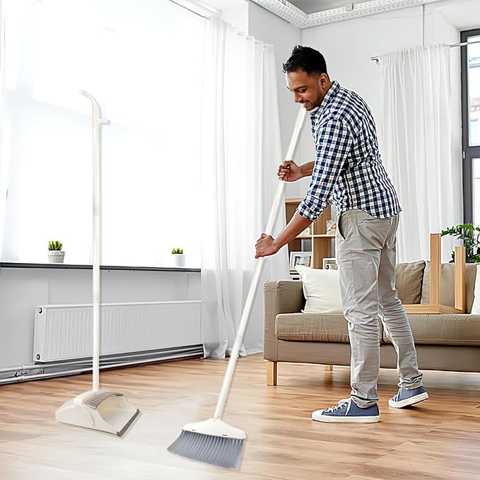 Broom with Dustpan Combo Set for Clean - Image 3
