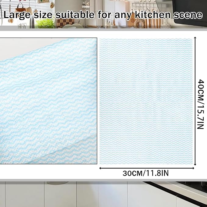 Disposable Dish Cloth and Cleaning Handi Wipes, Bathroom and Windows - Image 2
