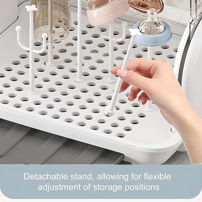 Transparent Baby Bottle Drying Rack - Image 4