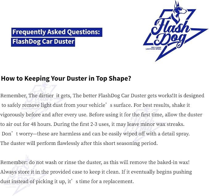 Flash Dog Car Duster Exterior - Image 8