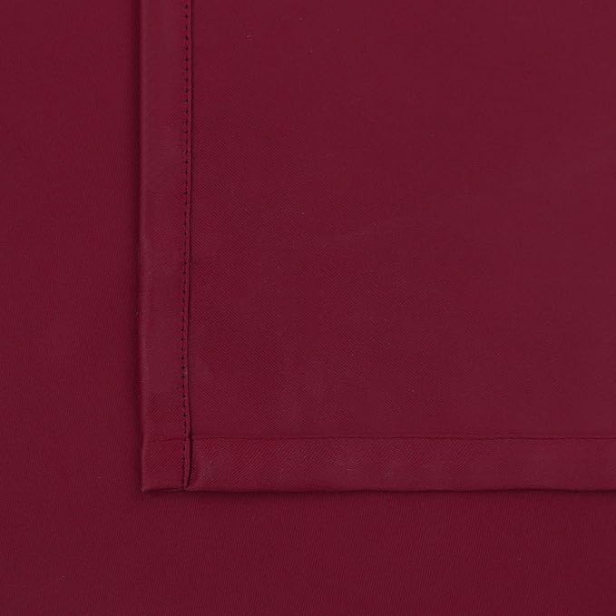 BGment Burgundy Blackout Curtains 72 Inch Length 2 Panels - Image 7