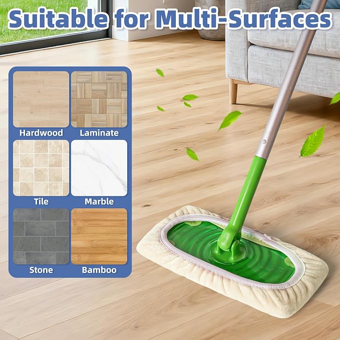 3 Pack Reusable Double-Sided Mopping Pads Compatible - Image 7