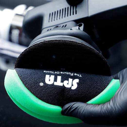 Green Heavy Cut Pad, Buffing Polishing Pads, SPTA 1Pc 6.5 Inch Face - Image 6