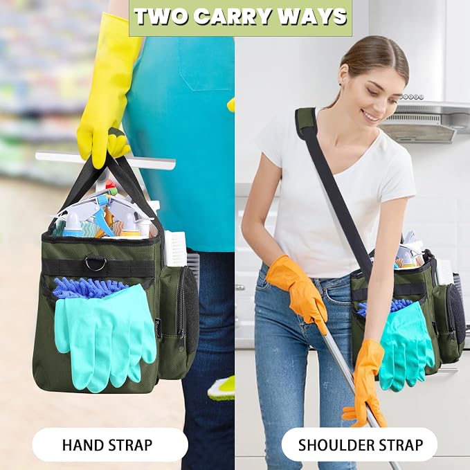 Wearable Cleaning Caddy Bag, Cleaning Organizer - Image 2