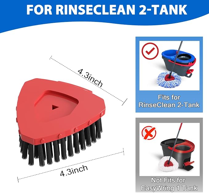 Small Full Bristle Scrub Brush ONLY - Image 2
