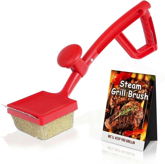 Grill Brush Bristle Free with Aramid Fiber by SHINESTAR