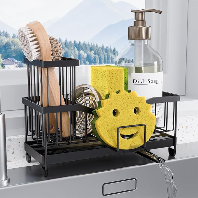 Maifan Kitchen Sink Caddy Organzier Sponge Holder by Unknown