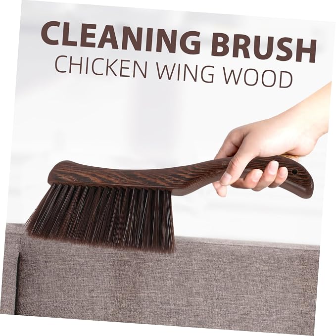 Wooden Cleaning Brush with Thick Ergonomic Handle - Image 5