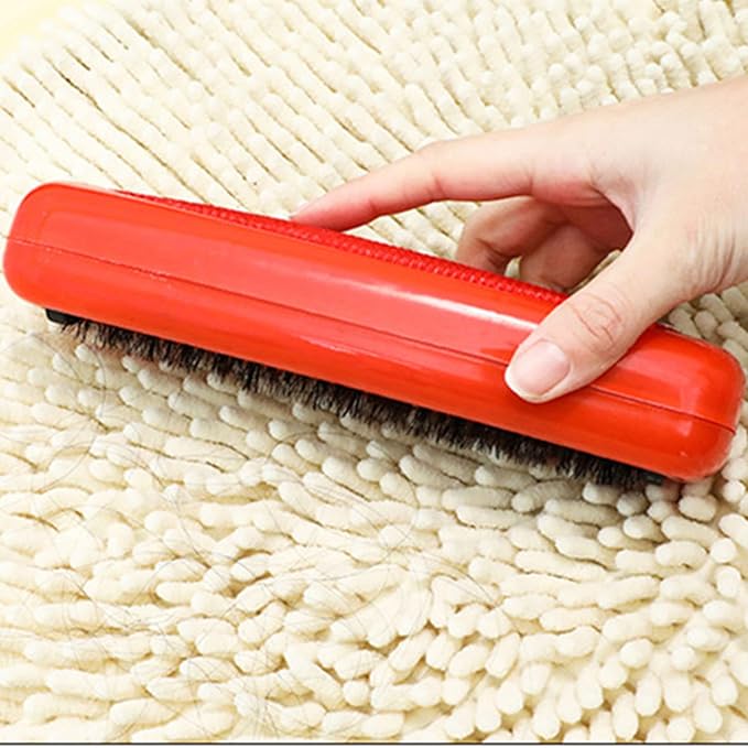 Manual Table Crumb Cleaner Brush Handheld Carpet Table Sweeper Brush Used - Image 7