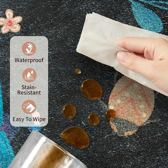8x10 Washable Area Rugs for Living Room&Bedroom - Image 7