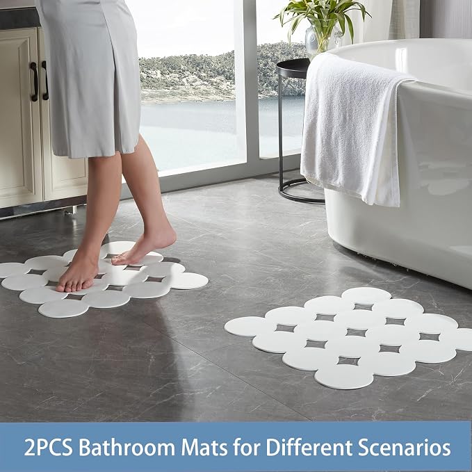 Square Shower Mat Nonslip - Image 2