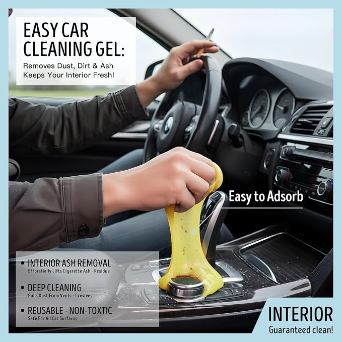 Car Cleaning Gel, Reusable Car Cleaning Putty - Image 6