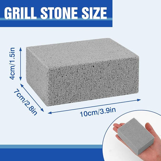 4 Pack Grill Cleaning Bricks, Pumice Stone - Image 2
