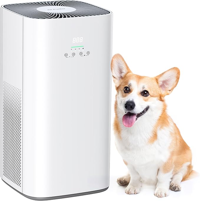 VUSIGN Air Purifier for Home Large Room & Pets, Covers Up to 1800 ft² by VUSIGN