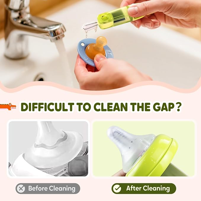3 in 1 Cup Lid Gap Cleaning Brush Set, Silicone Cup Lid Gap Cleaner, Home - Image 3