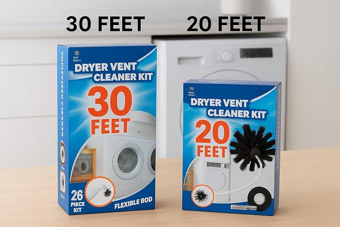 30-Feet Dryer Vent Cleaner Kit - Image 2