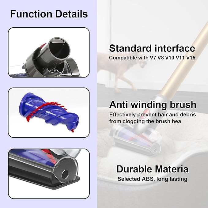 Anti-Tangle Hair Brush Compatible - Image 4
