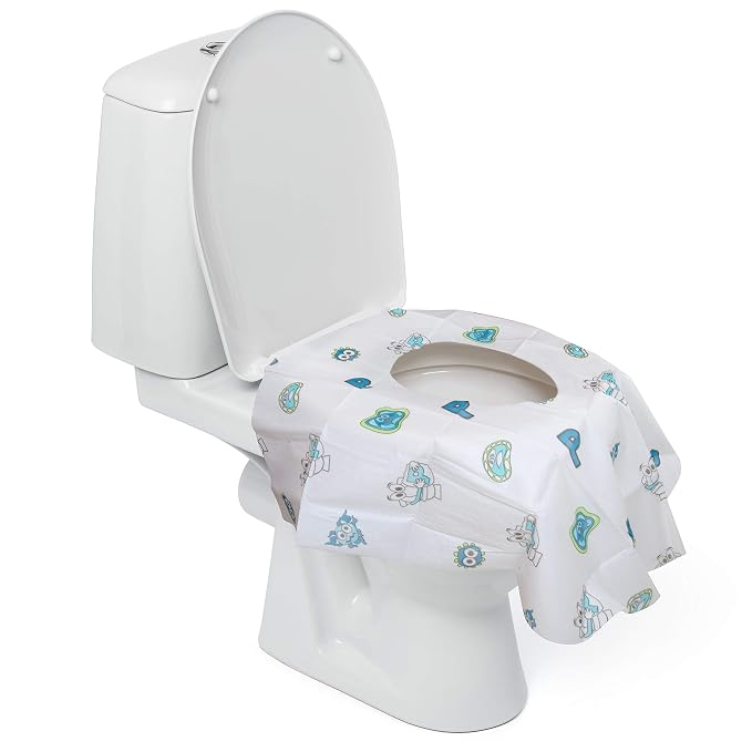 Disposable Toilet Seat Covers for Kids & Adults by PottyShields
