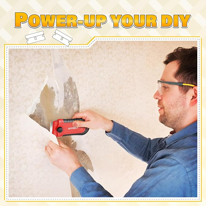 DIYSELF 2 Pack Razor Blade Scraper - Image 3