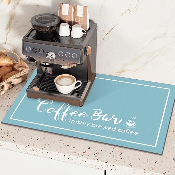 Findosom Dish Drying Mat, Cuttable Drying Mat by Findosom