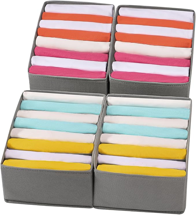 Coorganisers4 Packs T-shirt Drawer Organizers by Coorganisers