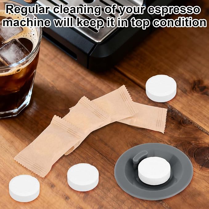 2pcs Espresso Cleaning Discs & 12pcs Cleaning Tablets Compatible - Image 7