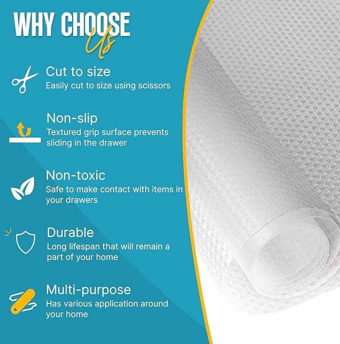 Refrigerator Liners for Shelves by Linda’s Essentials - Image 4