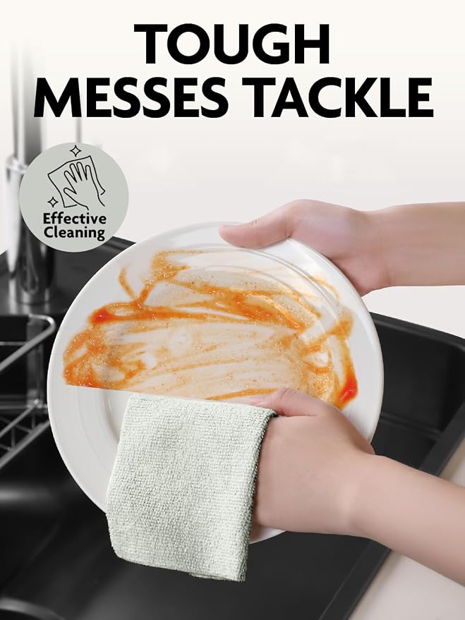 Fantasticlean Tear-Away Dish Cloth- 80 Sheets, 4 Rolls - Image 6
