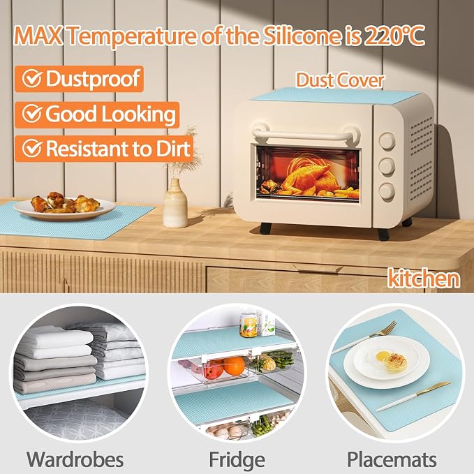 GOYLSER Food-Grade Silicone Refrigerator Liners - Image 5
