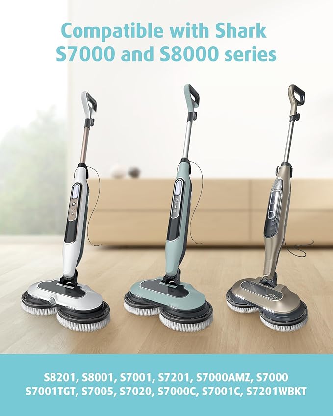 AIR U+ Newly Upgraded Steam Mop Replacement Brush Pads - Image 7