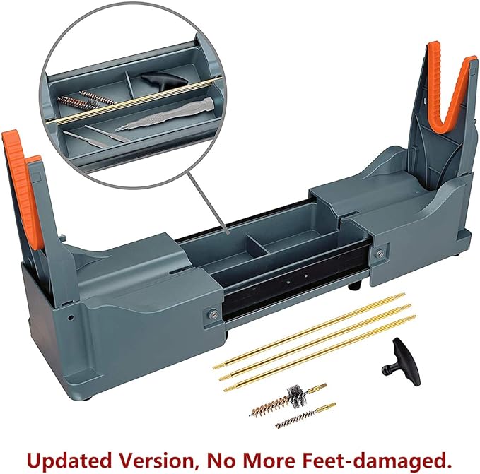 Raiseek Gun Cleaning Stand Compact Rifle Shotgun Range Stand - Image 5