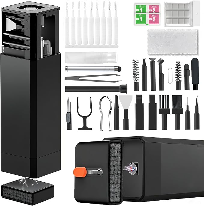 2026 Upgrade Phone Cleaning Kit 57PCS, iPhone Cleaning Kit, Airbud Cleaning Kit by HISSIMO