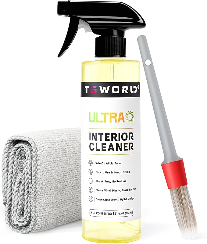 Ultra Car Interior, Seat & Upholstery Cleaner by TEWORLD