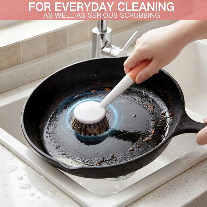 Patelai 12 Pack Kitchen Scrub Dish Brush - Image 5
